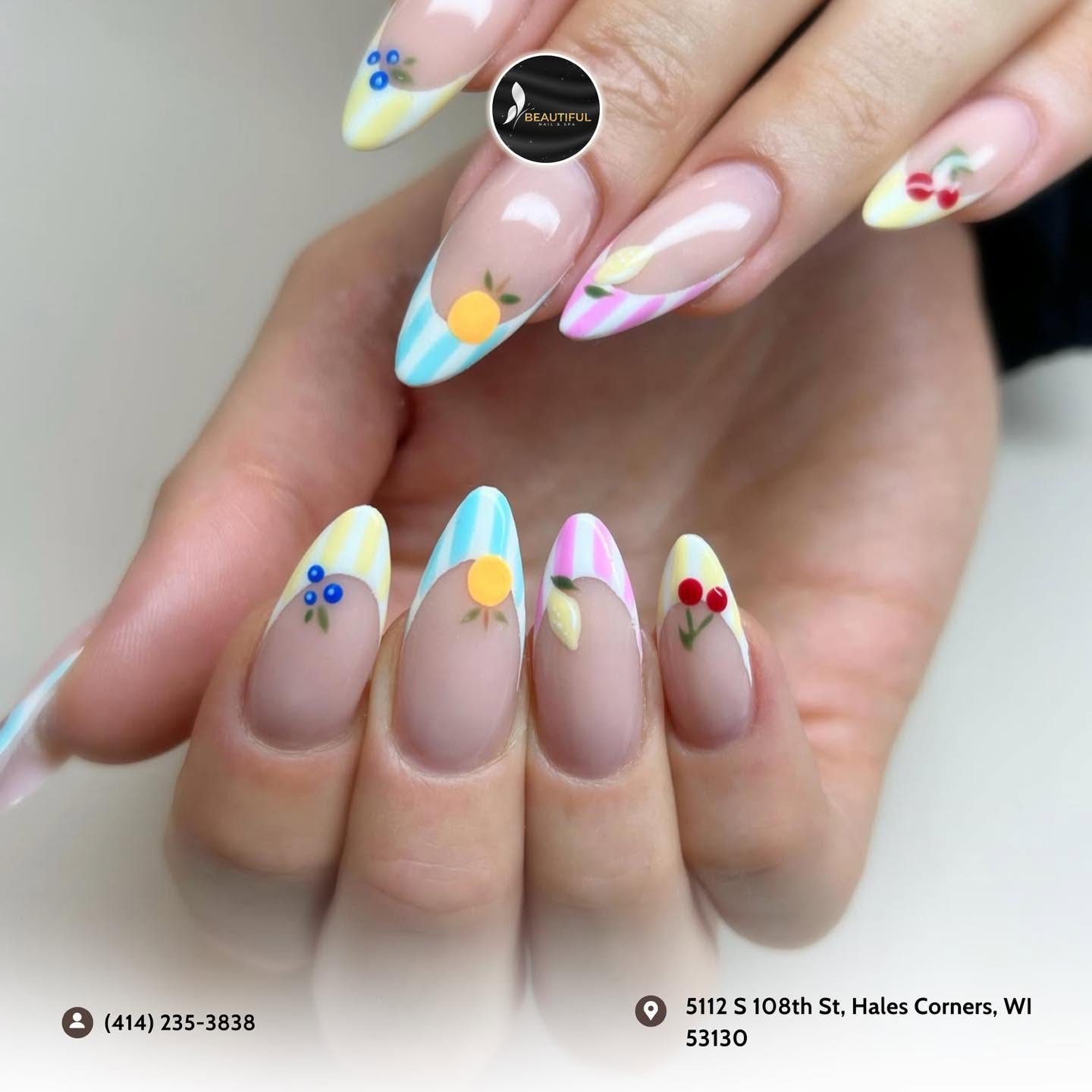 Beautiful Nails and Spa near me Hales Corners WI 53130